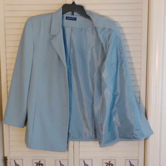 Karen Scott Light Blue Women's Pantsuit - Picture 5 of 16